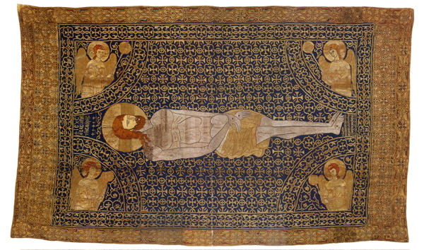 Ο επιτάφιος της Μονής Βατοπαιδίου (14ος αιώνας), δώρο του αυτοκράτορα Ιωάννη Στ' Καντακουζηνού
