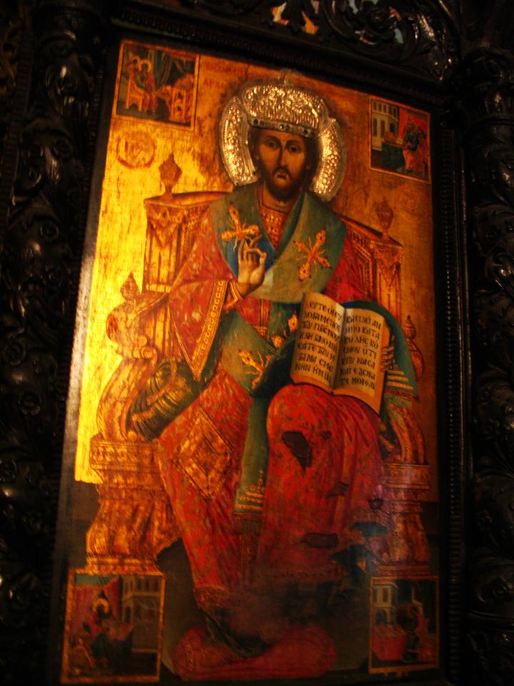 Icon of Christ the Great High-priest, from the Orthodox Church of St. Gabriel in Nazareth