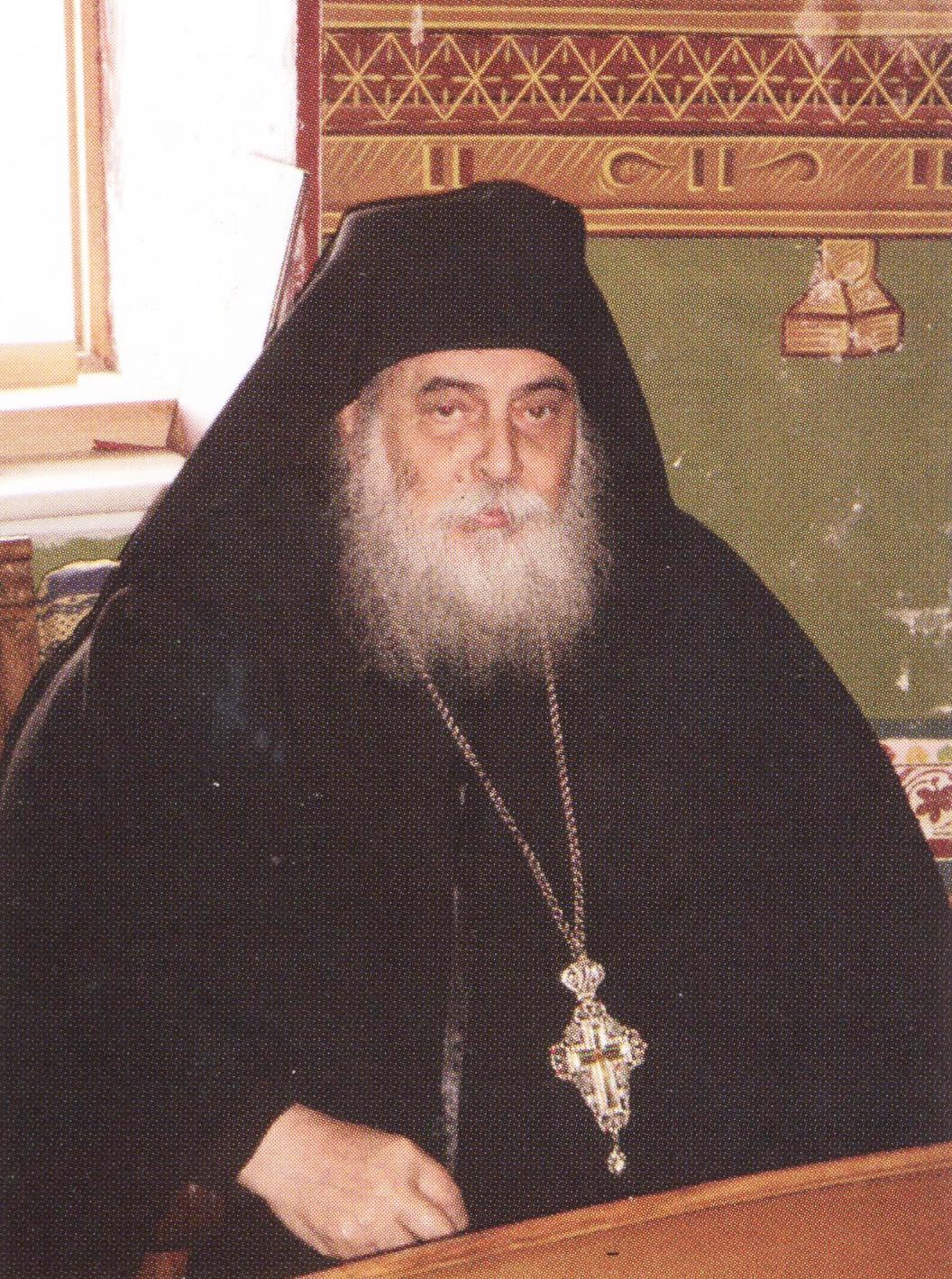 Ο Γέροντας Γεώργιος Καψάνης, καθηγούμενος της Ι.Μ. Αγίου Γρηγορίου