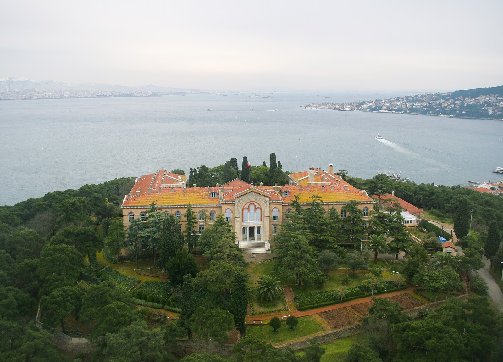 Theologiki Sxoli Halkis, panoramiki apopsis