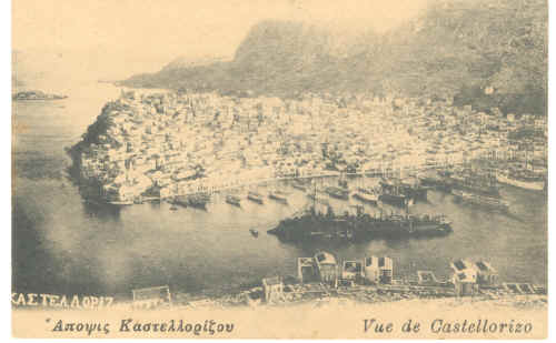 Το καστελόριζο το 1916