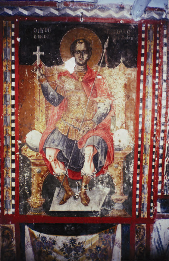  Άγιος Νικόλαος ο εν Βουνένοις (Νωπογραφία 17ος αι. μ.Χ.)