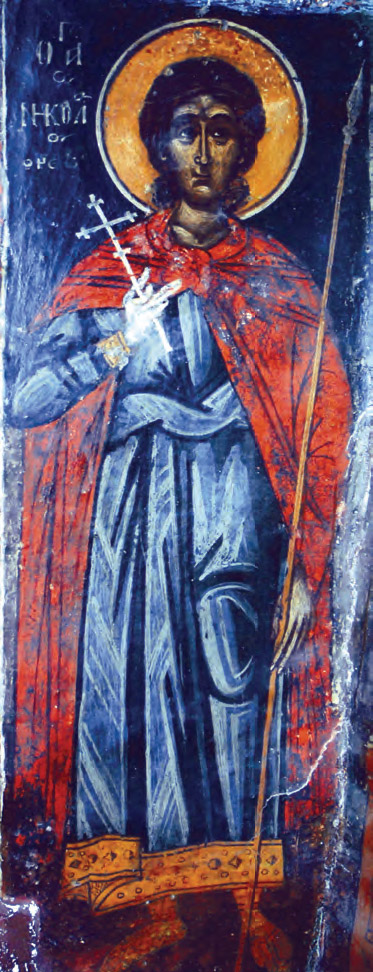 Άγιος Νικόλαος ο εν Βουνένοις (Νωπογραφία 12ος αι. μ.Χ.)