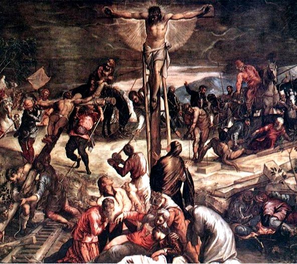 Crucifixion, Tintoretto, 1565