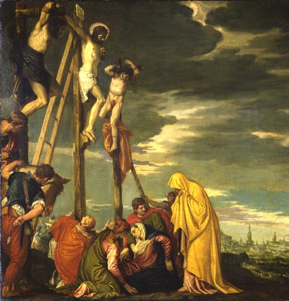 Crucifixion, Veronese, 1580