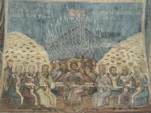 First_Council_of_Nicea-stavropoleos_church