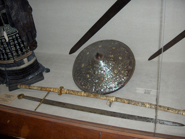Το σπαθί του Αγίου Στεφάνου του Μέγα όπου βρίσκετε στο Τοπ-Καπί