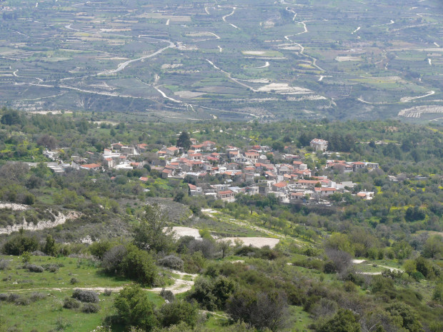 Το χωριό Μέσανα στην Κοιλάδα του Διαρίζου, στην επαρχία Πάφου