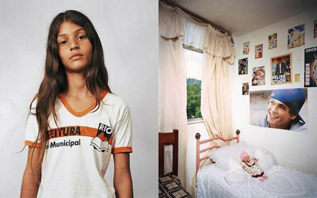 Thais (11 ετών) απο την Βραζιλία. Μοιράζεται το δωμάτιο της με την αδερφή της. Είναι συνηθισμένη σε συμμορίες και χρήση ναρκωτικών στην γειτονιά. Όταν μεγαλώσει θέλει να γίνει μοντέλο όπως πολλά κορίτσια απο την Βραζιλία.