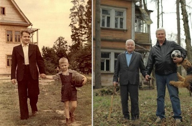  Πατέρας και γιος ( 1949 vs 2009 )