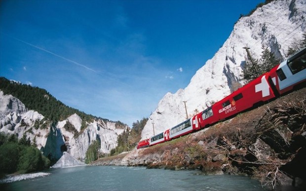 Glacier Express: μεταξύ Zermatt και St Moritz (Ελβετία)
