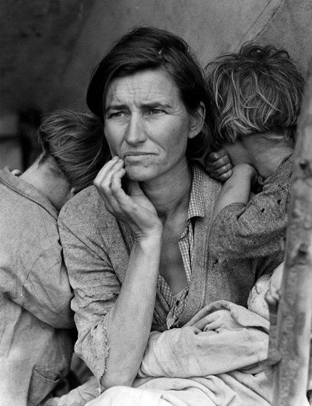Μετανάστρια μητέρα, της Dorothea Lange