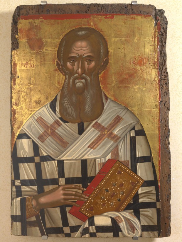 Άγιος Αθανάσιος ο Μέγας - Μιχαήλ Δαμασκηνός, τέλη 16ου αιώνα μ.Χ.