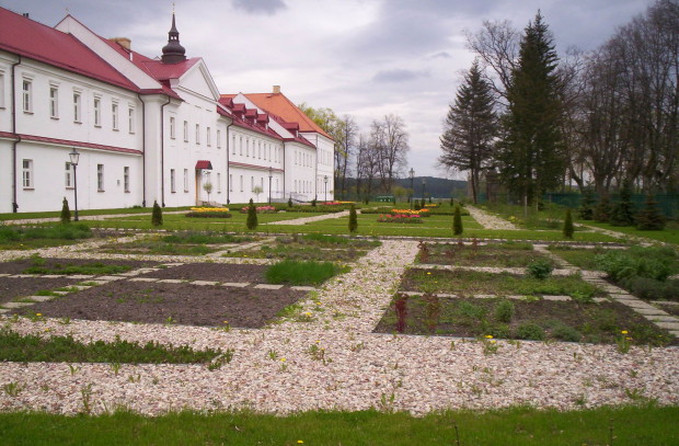 The monastery's renaissance gardens