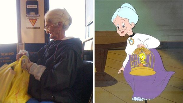 Η αληθινή γιαγιά από τα Looney Tunes