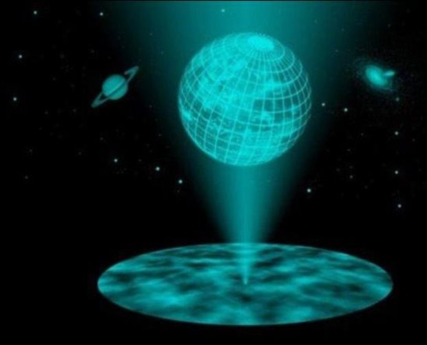 Κάποιοι επιστήμονες θεωρούν πιθανό το πραγματικό Σύμπαν να είναι μια δομή δύο διαστάσεων η οποία προβάλλει ένα τρισδιάστατο ολόγραμμα Credit: (TU Wien)