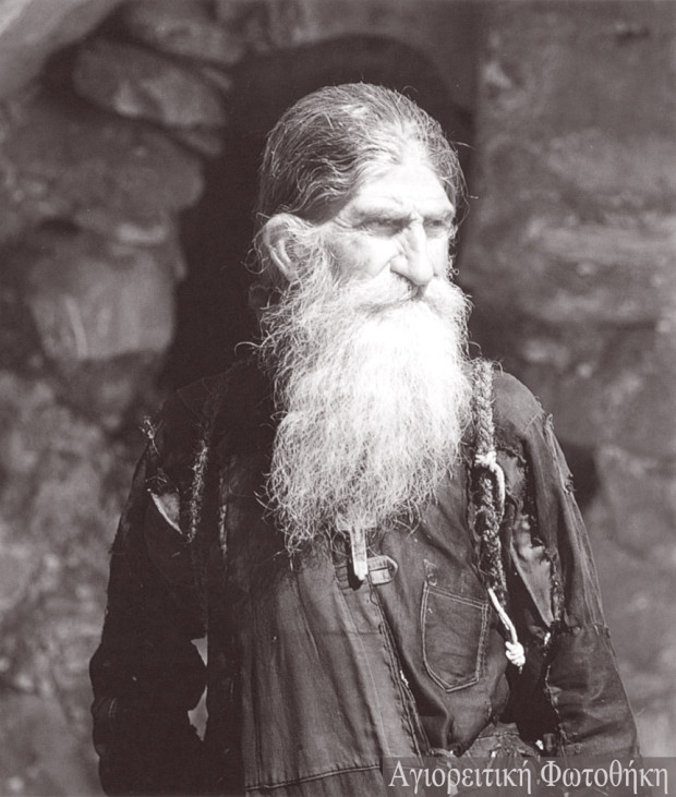Φιλάρετος μοναχός Καρουλιώτης (1872-1962) (Φωτογραφία: Παύλος Μυλωνάς, 1959)