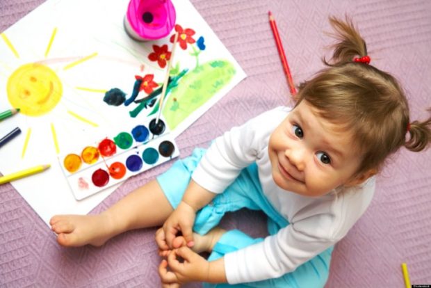 toddler-painting