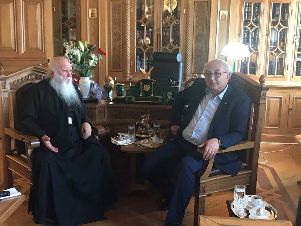 Στη Μονή Ξενοφώντος του Αγίου Όρους ο υφυπουργός Εξωτερικών Ι. Αμανατίδης για την εορτή του Αγίου Γεωργίου